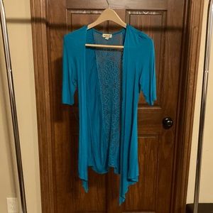 One World Short Sleeve Cardigan